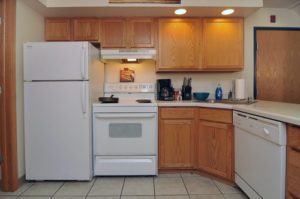 Spacious kitchen