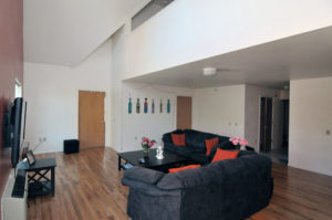Living room of 5 bedroom apartment