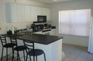 Kitchen with breakfast bar